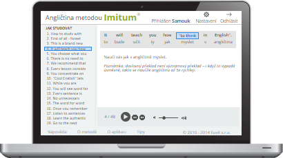 Angličtina metódou Imitum